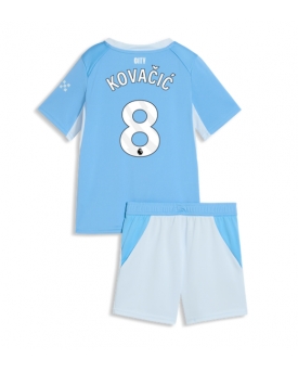Manchester City Mateo Kovacic #8 Maglia Gara Casa Repliche 2026-27 Bambino Maniche Corte Manchester City Mateo Kovacic #8 Maglia Gara Casa Repliche 2026-27 Bambino Maniche Corte